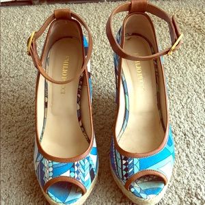 Pucci Wedges